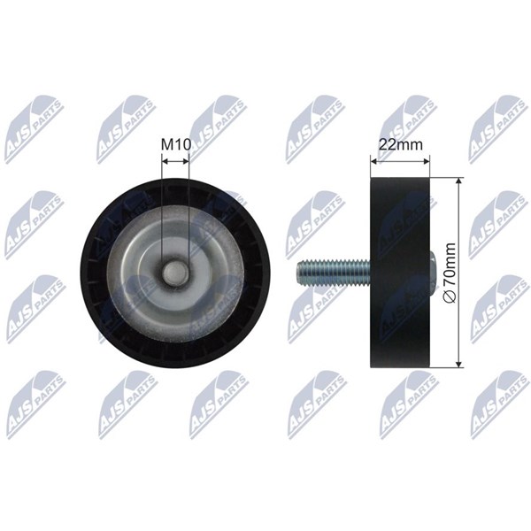 Styrrulle, drivrem Nty RNK-ME-088 NTY