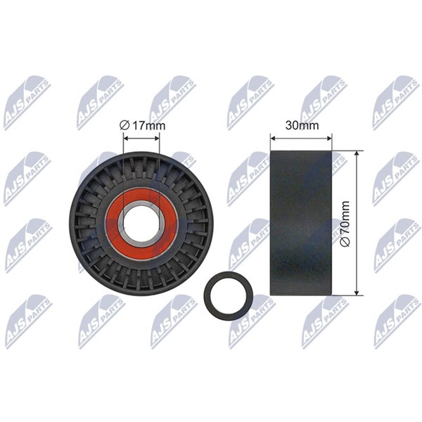 Spännrulle, Drivrem Nty RNK-PS-006 NTY Spännrulle, Drivrem Nty RNK-PS-006 NTY