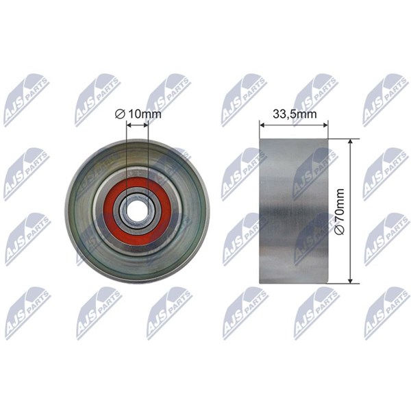 Spännrulle, Drivrem Nty RNK-TY-043 NTY Spännrulle, Drivrem Nty RNK-TY-043 NTY