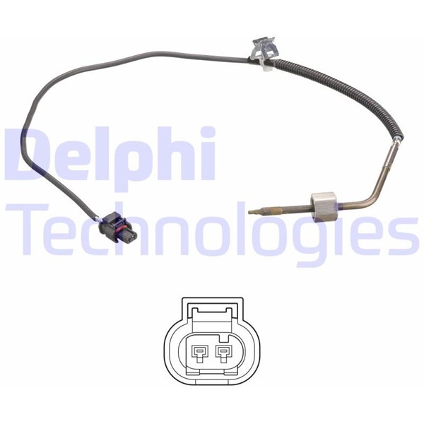 Sensor, avgastemperatur Delphi TS30101 DELPHI