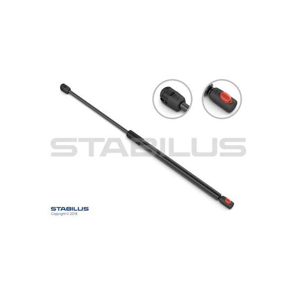 Gasfjäder, motorhuv, Vänster Stabilus //  lift-o-matâ® 683815 STABILUS