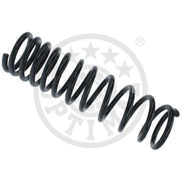 Spiralfjäder, Bakaxel