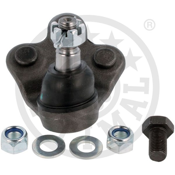 Kulled / Spindelled, framaxel höger, Nedre Kulled / Spindelled, framaxel höger, Nedre