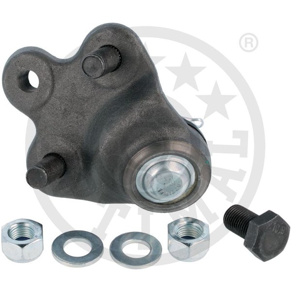 Kulled / Spindelled, framaxel höger, Nedre Kulled / Spindelled, framaxel höger, Nedre