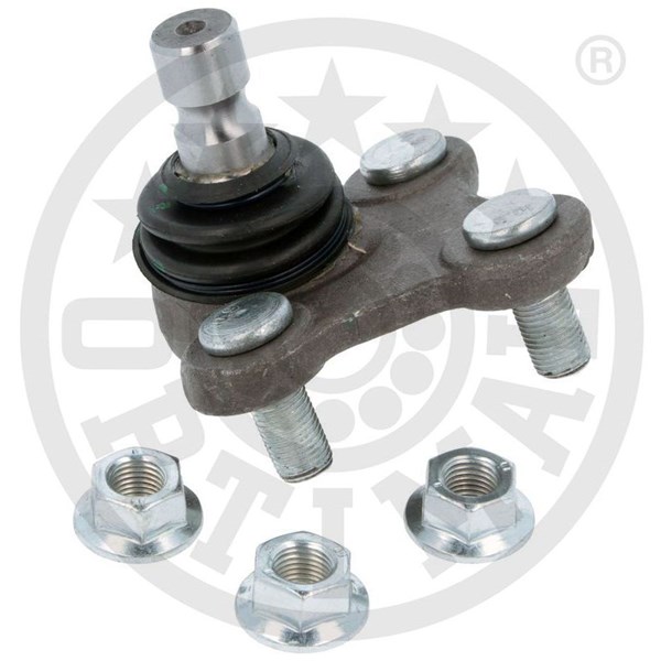 Kulled / Spindelled, framaxel vänster, Nedre Kulled / Spindelled, framaxel vänster, Nedre