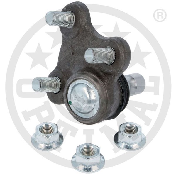 Kulled / Spindelled, framaxel vänster, Nedre Kulled / Spindelled, framaxel vänster, Nedre