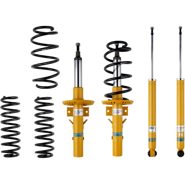 Upphängningssats, fjädrar, stötdämpare, Framaxel, Bakaxel Bilstei Bilstein