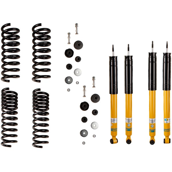 Upphängningssats, fjädrar, stötd�ämpare, Bakaxel, Framaxel Bilstei Bilstein