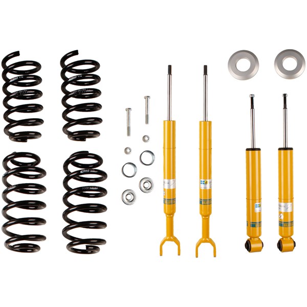 Upphängningssats, fjädrar, stötdämpare, Framaxel, Bakaxel Bilstei Bilstein