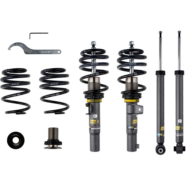 Upphängningssats, fjädrar, stötdämpare, Framaxel, Bakaxel Bilstei Bilstein