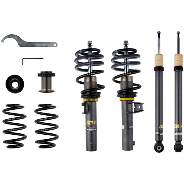 Upphängningssats, fjädrar, stötdämpare, Framaxel, Bakaxel Bilstei Bilstein