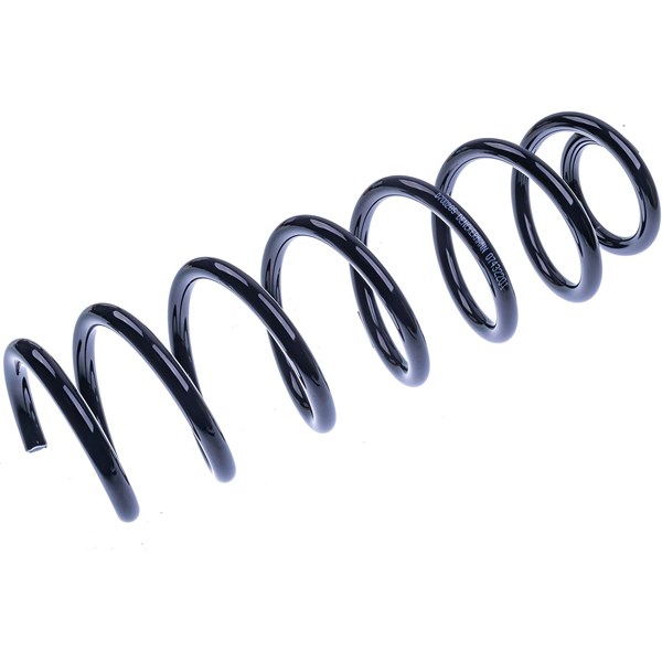 Spiralfjäder, Bakaxel