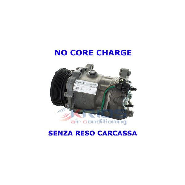 Kompressor, klimatanläggning 12V Meat & doria K11234R MEAT & DORIA