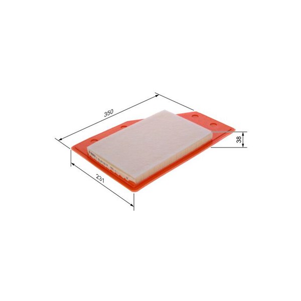 Luftfilter Bosch F 026 400 635 BOSCH Luftfilter Bosch F 026 400 635 BOSCH