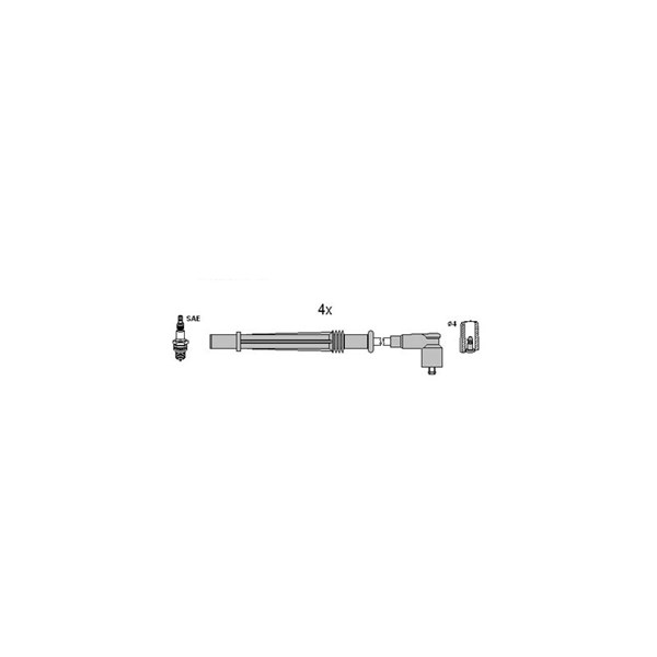 Tändkabelsats Hitachi 134968 HITACHI