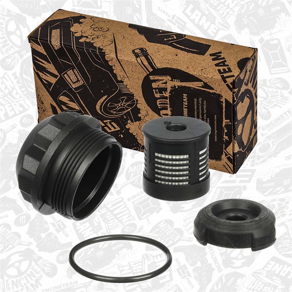 Hydraulfilter, lamellkoppling-allhjulsdrift, Bakaxel Et enginetea ET ENGINETEAM