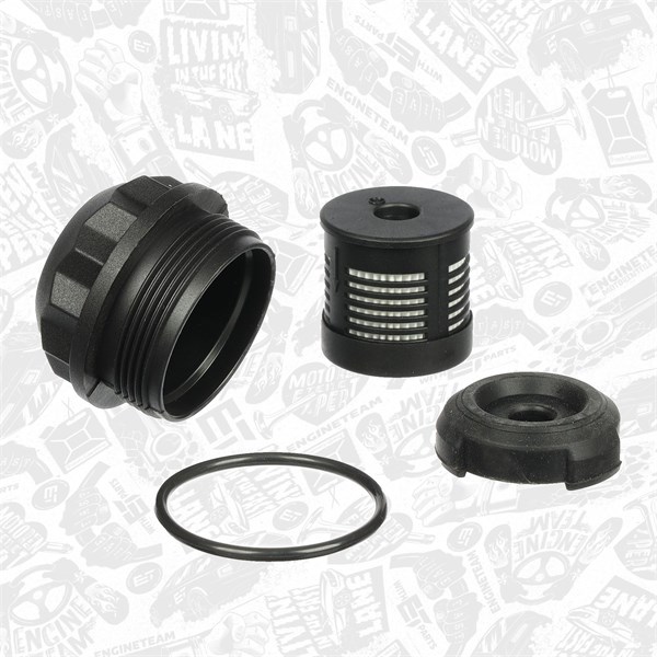 Hydraulfilter, lamellkoppling-allhjulsdrift, Bakaxel Et enginetea ET ENGINETEAM
