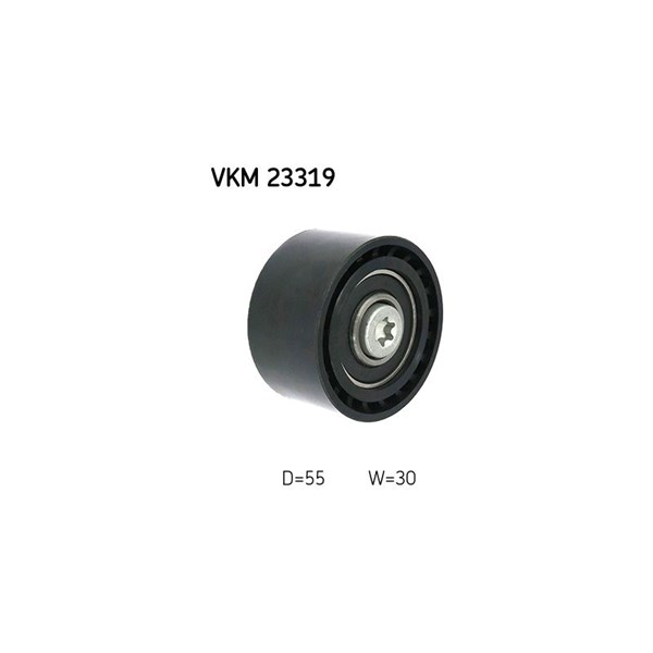 Styrrulle, kamrem, Höger Skf VKM 23319 SKF