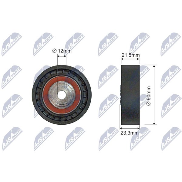 Spännrulle, Drivrem Nty RNK-TY-041 NTY Spännrulle, Drivrem Nty RNK-TY-041 NTY