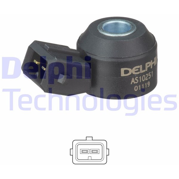 Knackningssensor Delphi AS10251 DELPHI