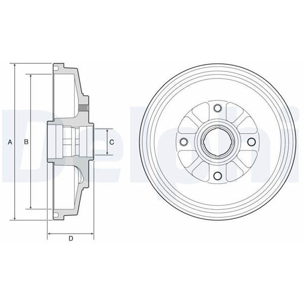 Bromstrumma, Bakaxel Delphi BF577 DELPHI