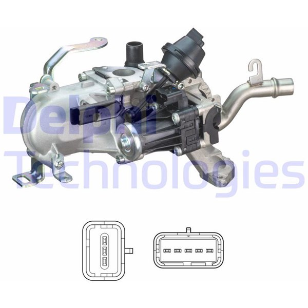 Egr-ventil Delphi EG10452-12B1 DELPHI