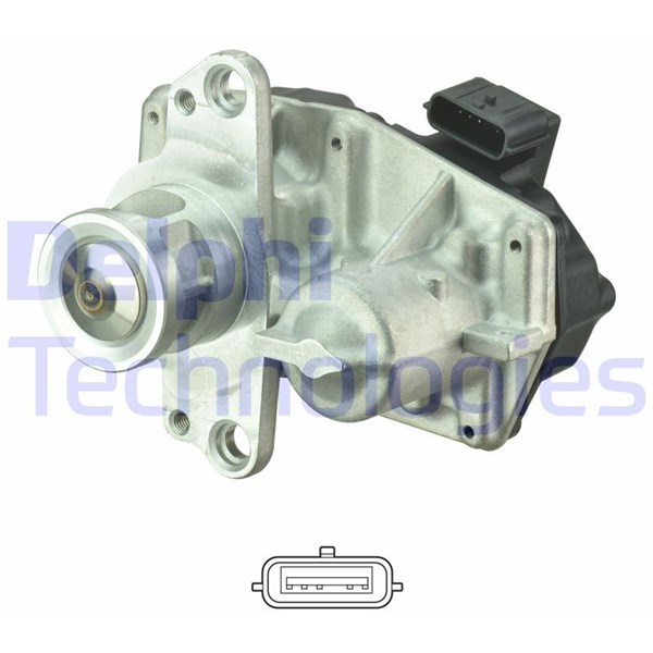 Egr-ventil, Nedre, Upptill Delphi EG10550-12B1 DELPHI Egr-ventil, Nedre, Upptill Delphi EG10550-12B1 DELPHI