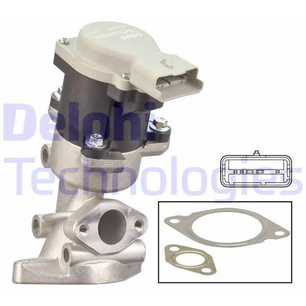 Egr-ventil, Vänster Delphi EG10640-12B1 DELPHI Egr-ventil, Vänster Delphi EG10640-12B1 DELPHI