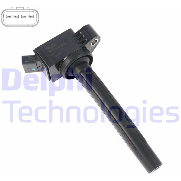 Tändspole 12V Delphi GN11019-12B1 DELPHI