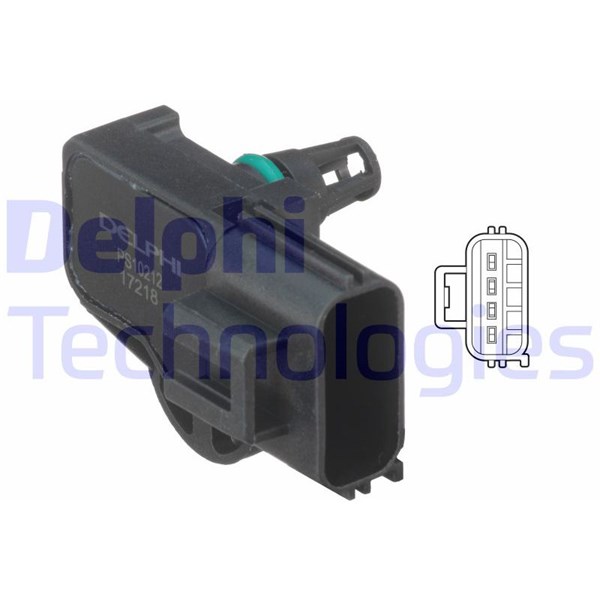 Sensor, insugstryck Delphi PS10212 DELPHI