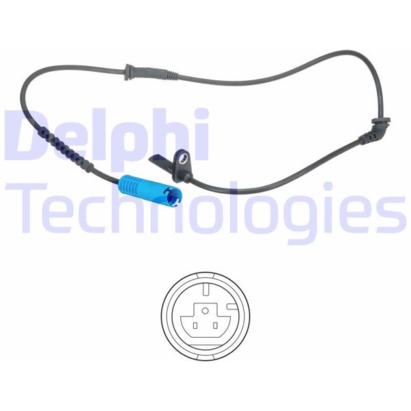 ABS-givare, Sensor, hjulvarvtal, Framaxel, Höger, Vänster Delphi DELPHI ABS-givare, Sensor, hjulvarvtal, Framaxel, Höger, Vänster Delphi DELPHI