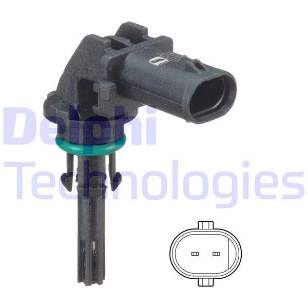 Sensor, insugslufttemperatur Delphi TS10501 DELPHI