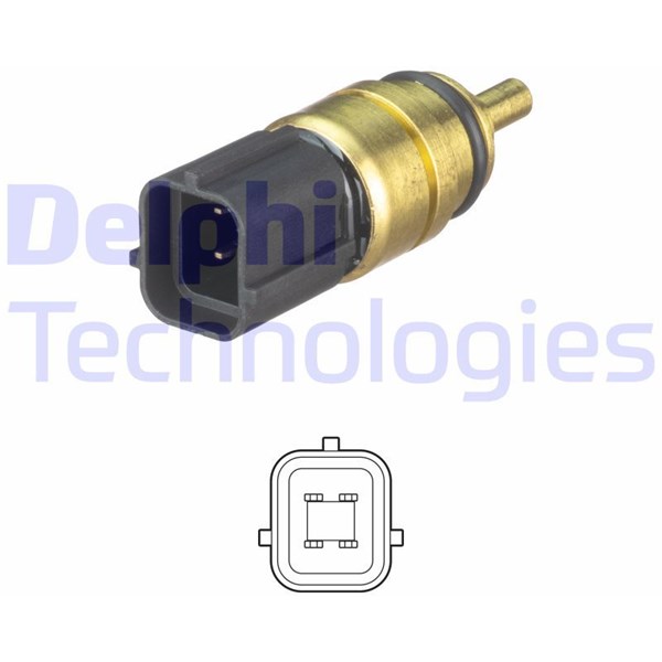 Kylvätsketemperatur-sensor Delphi TS10528 DELPHI