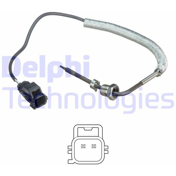 Sensor, avgastemperatur Delphi TS30108 DELPHI