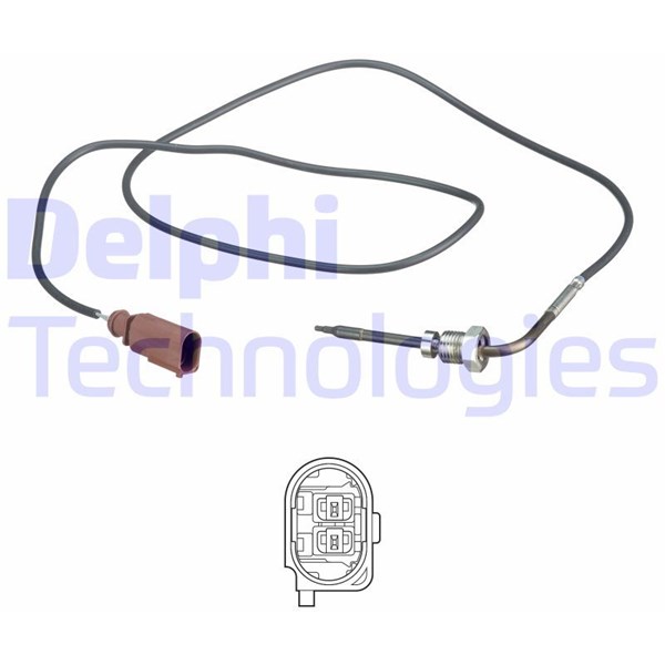 Sensor, avgastemperatur Delphi TS30169 DELPHI