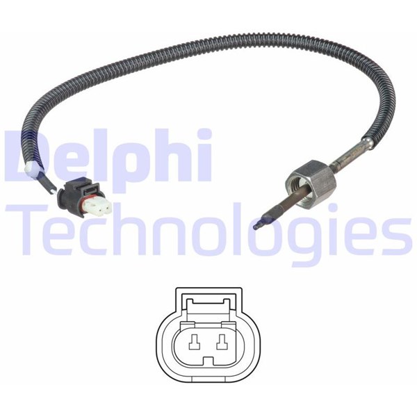 Sensor, avgastemperatur Delphi TS30222 DELPHI