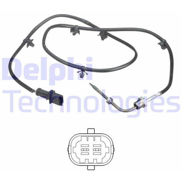 Sensor, avgastemperatur Delphi TS30243 DELPHI