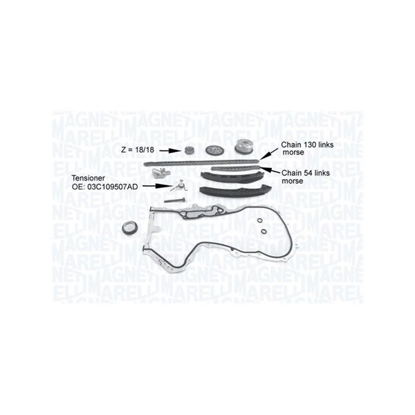 Kamkedjesats Magneti marelli 341500001210 MAGNETI MARELLI