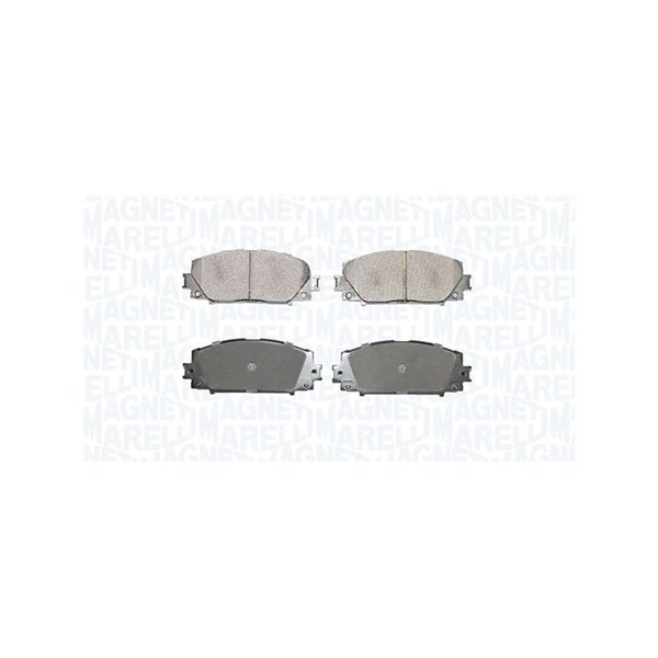 Bromsbeläggsats, Framaxel Magneti marelli 363916060827 MAGNETI MARELLI