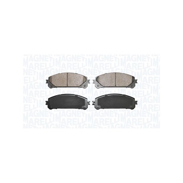 Bromsbeläggsats, Framaxel Magneti marelli 363916060835 MAGNETI MARELLI