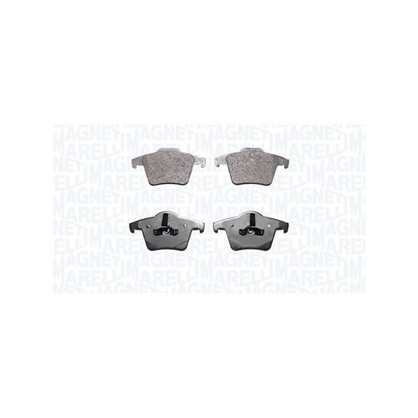 Bromsbeläggsats, Bakaxel Magneti marelli 363916060837 MAGNETI MARELLI