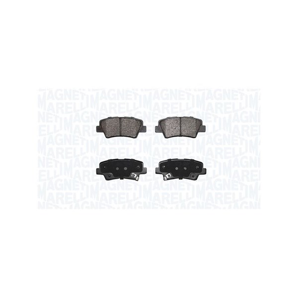 Bromsbeläggsats, Bakaxel Magneti marelli 363916060852 MAGNETI MARELLI