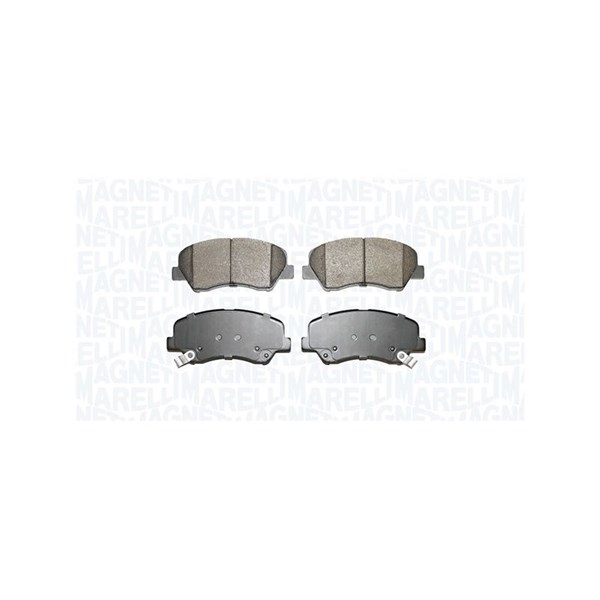 Bromsbeläggsats, Framaxel Magneti marelli 363916060856 MAGNETI MARELLI