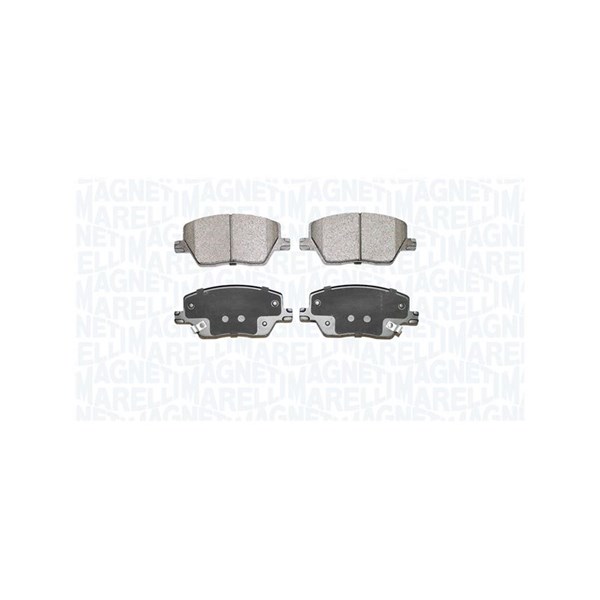 Bromsbeläggsats, Framaxel Magneti marelli 363916060883 MAGNETI MARELLI