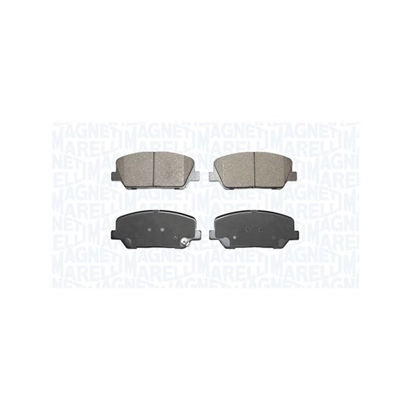 Bromsbeläggsats, Framaxel Magneti marelli 363916060900 MAGNETI MARELLI