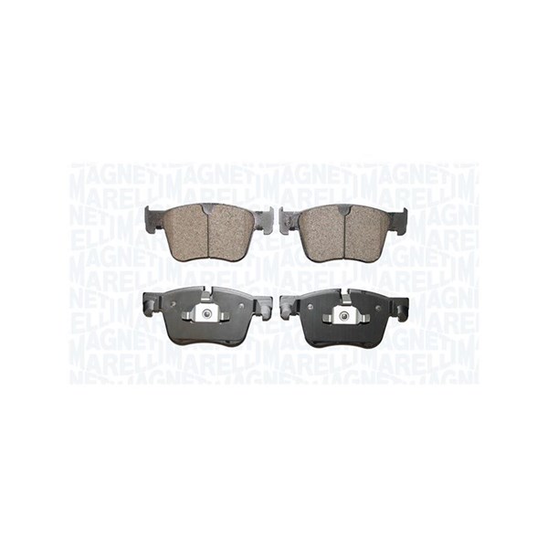 Bromsbeläggsats, Framaxel Magneti marelli 363916060906 MAGNETI MARELLI