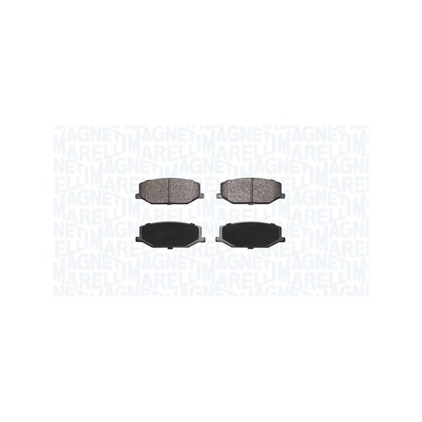 Bromsbeläggsats, Framaxel Magneti marelli 363916060908 MAGNETI MARELLI