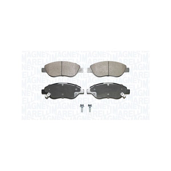 Bromsbeläggsats, Framaxel Magneti marelli 363916060909 MAGNETI MARELLI