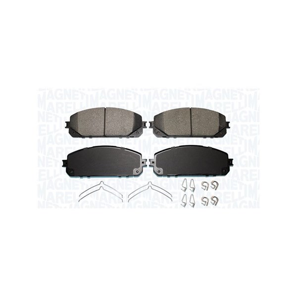 Bromsbeläggsats, Framaxel Magneti marelli 363916060933 MAGNETI MARELLI