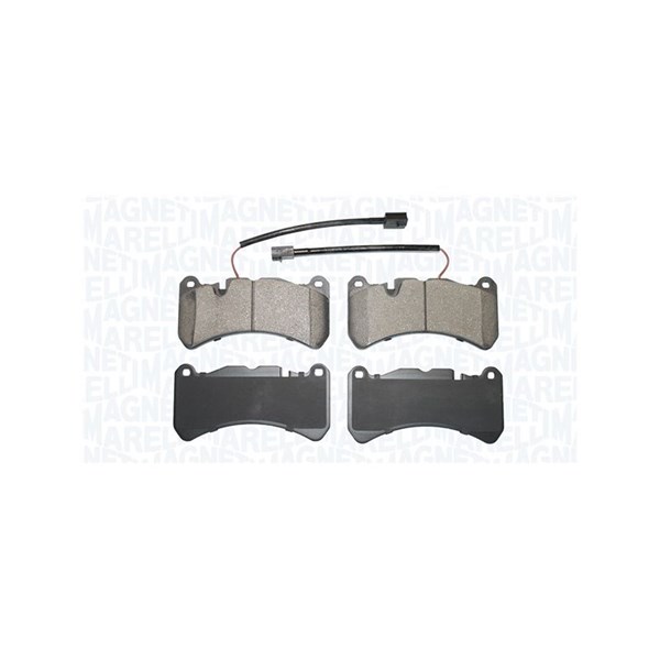 Bromsbeläggsats, Framaxel Magneti marelli 363916061110 MAGNETI MARELLI Bromsbeläggsats, Framaxel Magneti marelli 363916061110 MAGNETI MARELLI